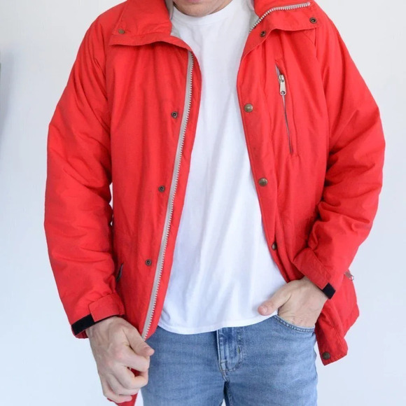 L.L. Bean Vintage  Red Ski Jacket ~Small - Picture 2 of 16